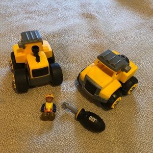 Caterpillar CAT Build Your Own trucks construction heavy machinery toys